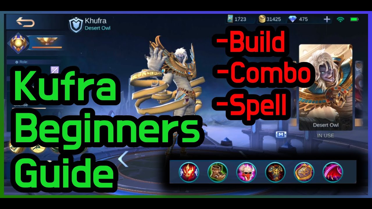 Khufra Tutorial for Beginners [TAGALOG DUB] - Tamang Kufra Build lang