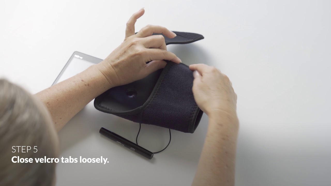 How To Use HiDow Pro Touch With AcuElbow Wrap | HiDow TENS & EMS Units