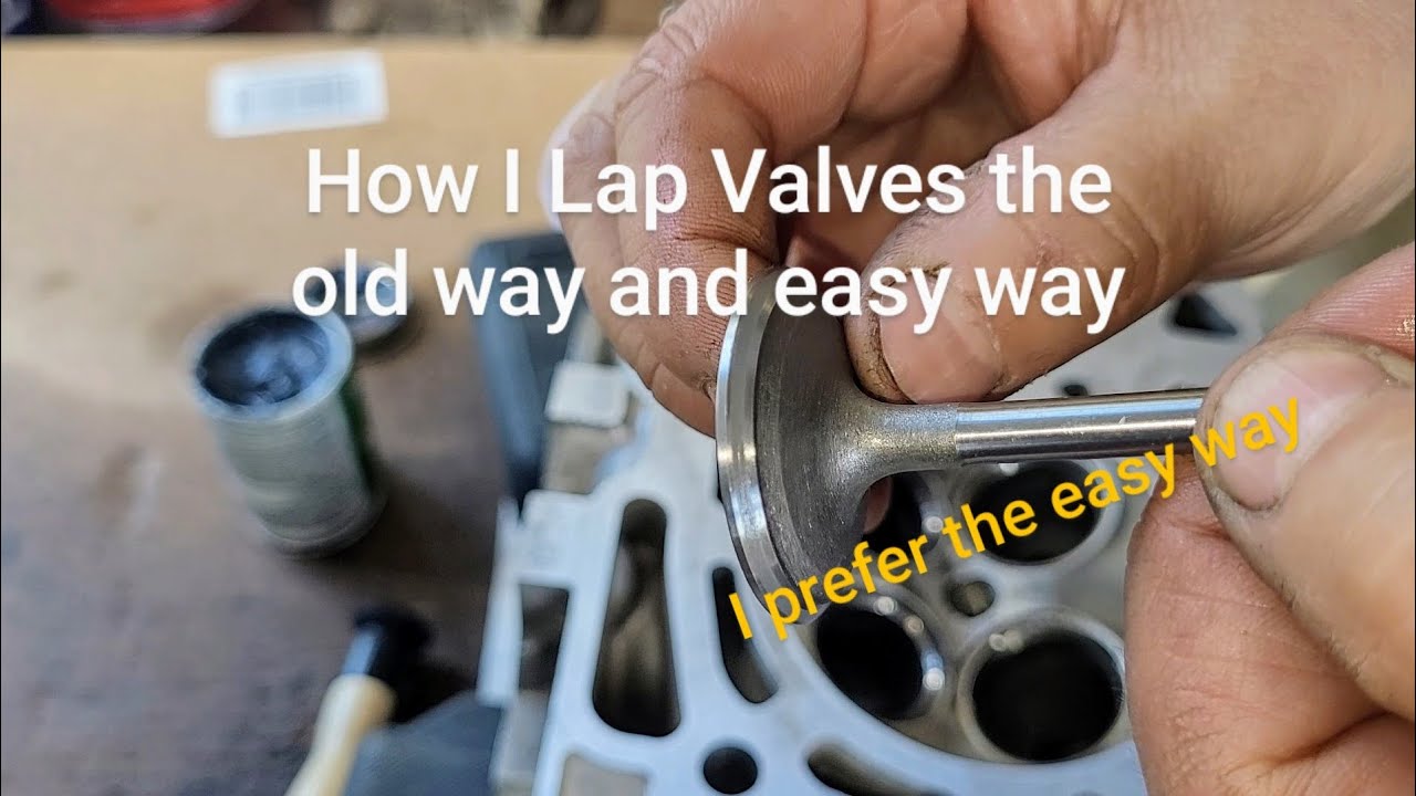 Lapping in my Subaru Valves