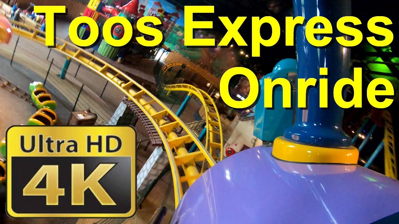 Toos Express Toverland (Onride) Toverland 2020 Toos Express POV - Boomerang 1st row / 1. Reihe (4K)
