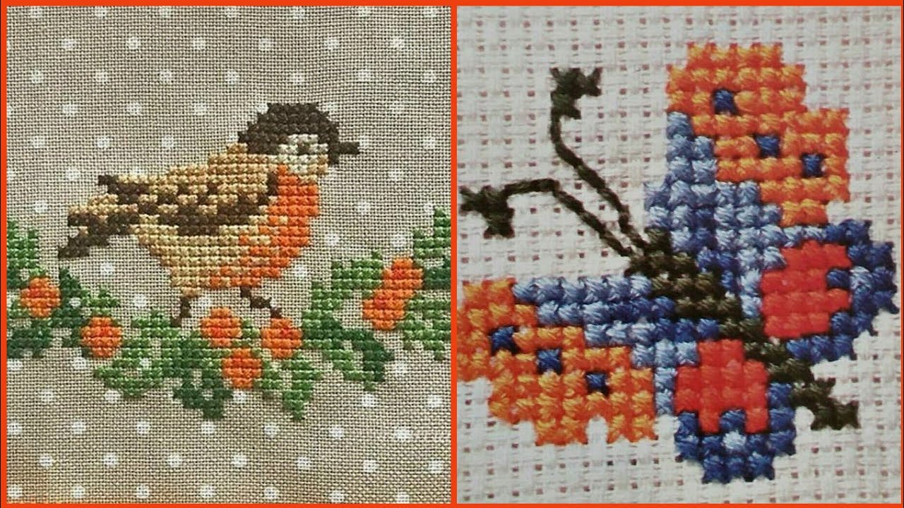 Animal And Birds Cross Stitch Embroidery Patterns
