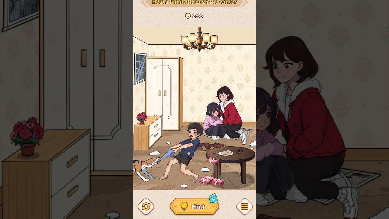 Brain puzzle level 18 stray family #games #gaming #music #gameplay #puzzlegame #braingame #puzzles