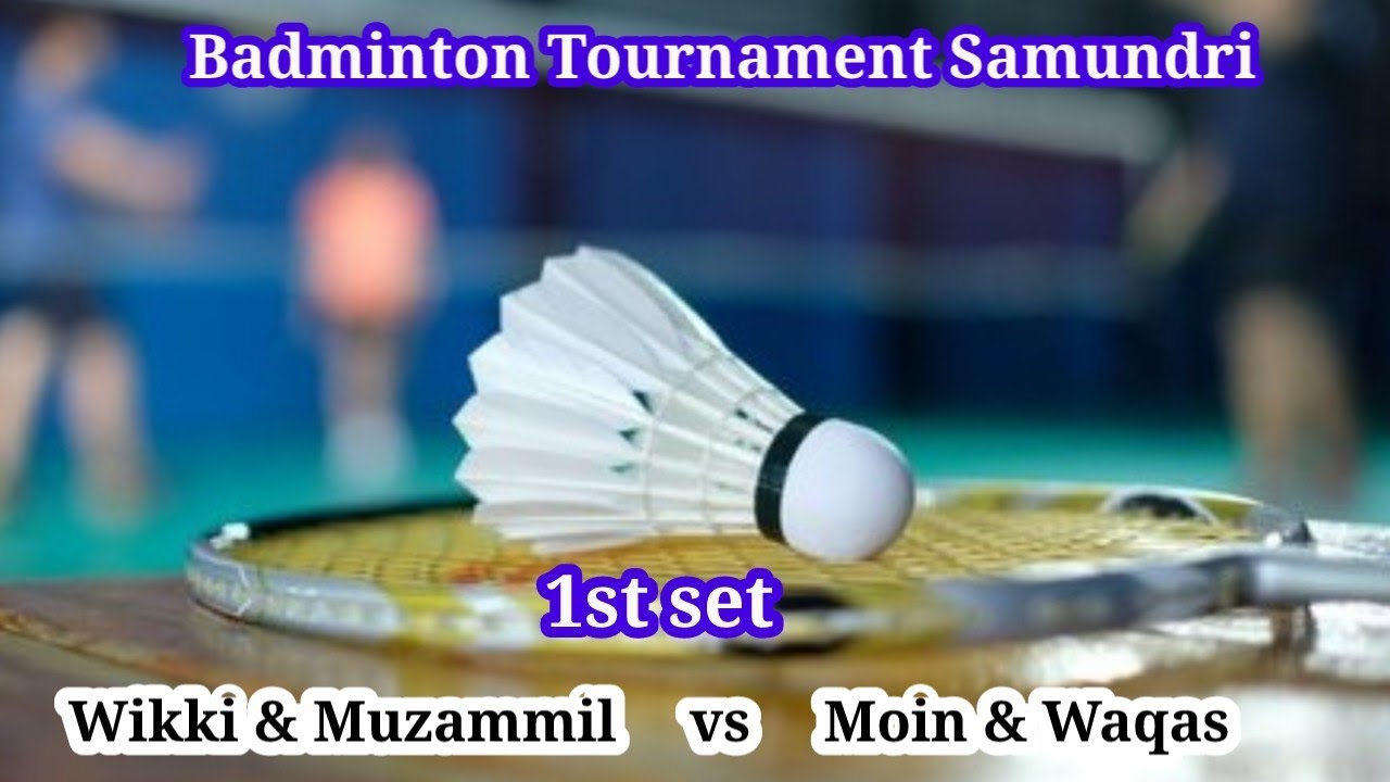 Local badminton tournament | Moin Ali & Waqas vs Waqas & Muzammil | #badminton 