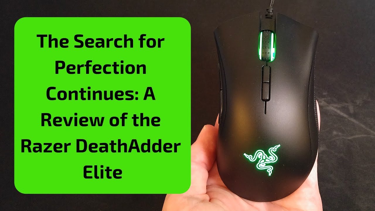 Reviewing the World's Most Popular Gaming Mouse: The Razer DeathAdder Elite