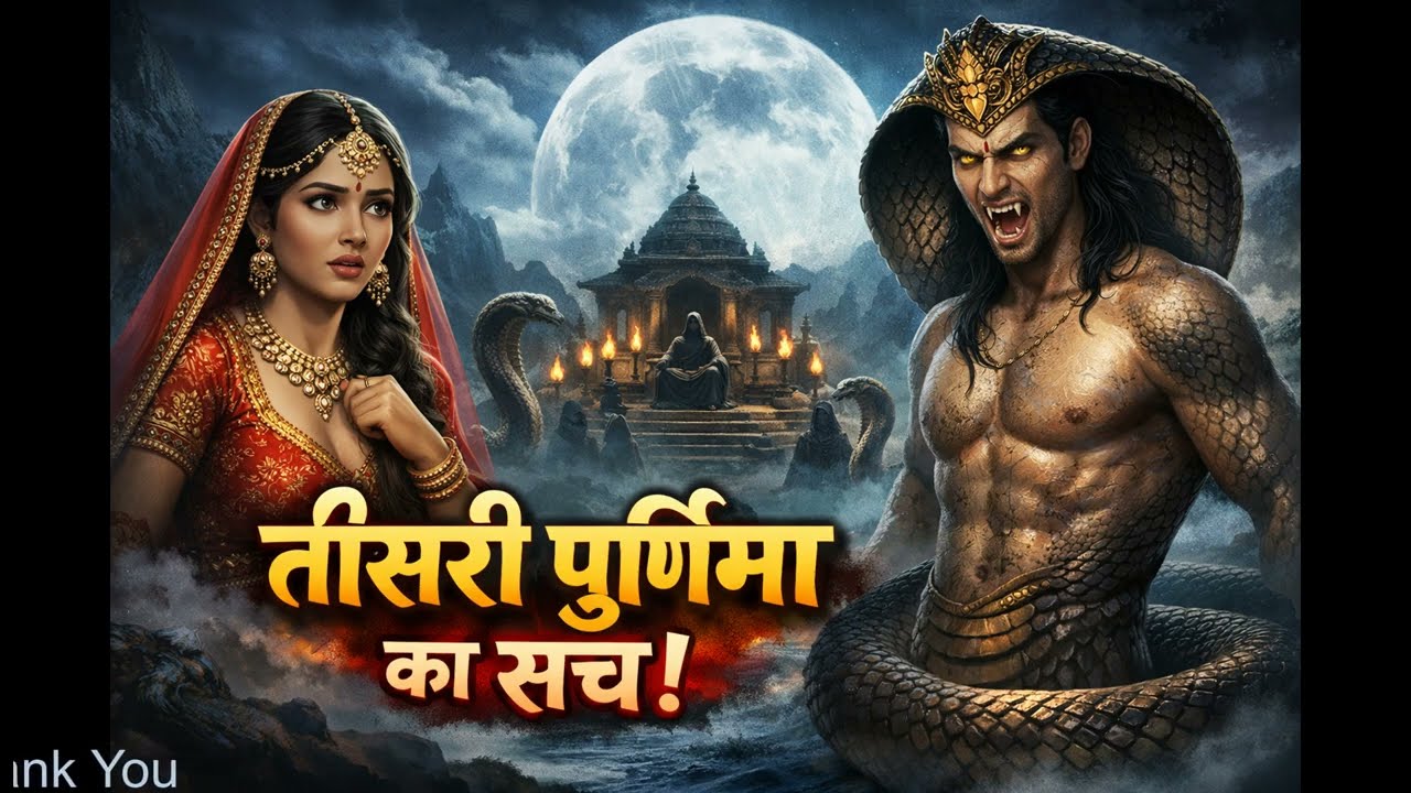 तीसरी पूर्णिमा का रहस्य!  इच्छाधारी नाग की कहानी!