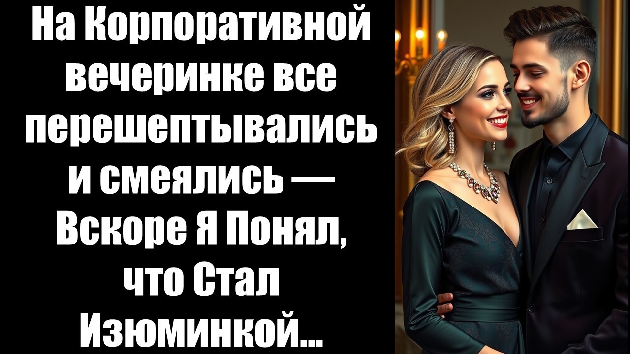 На Корпоративной вечеринке все перешептывались и смеялись — Вскоре Я Понял, что Стал Изюминкой…