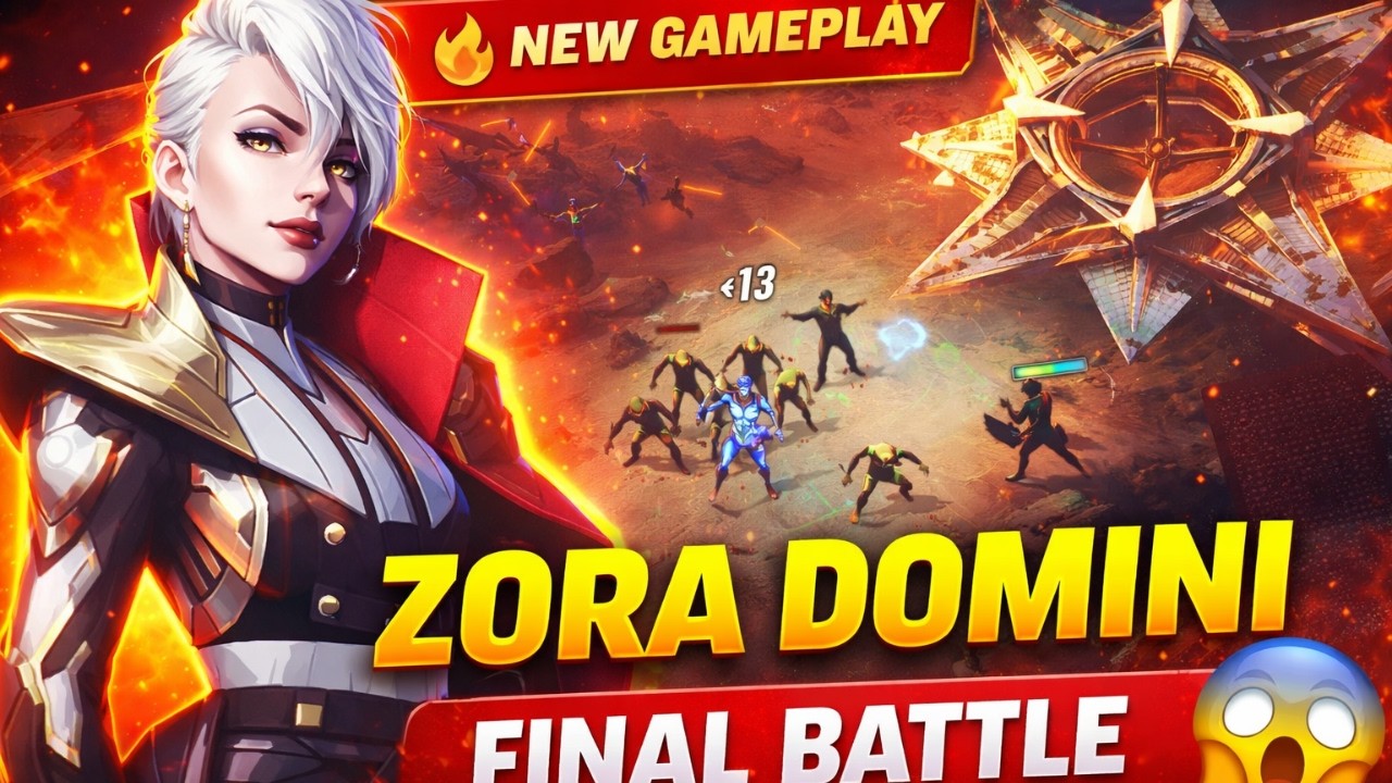 Foundation Galactic Frontier Gameplay | Zora Domini Epic Battle Full Mission 🚀