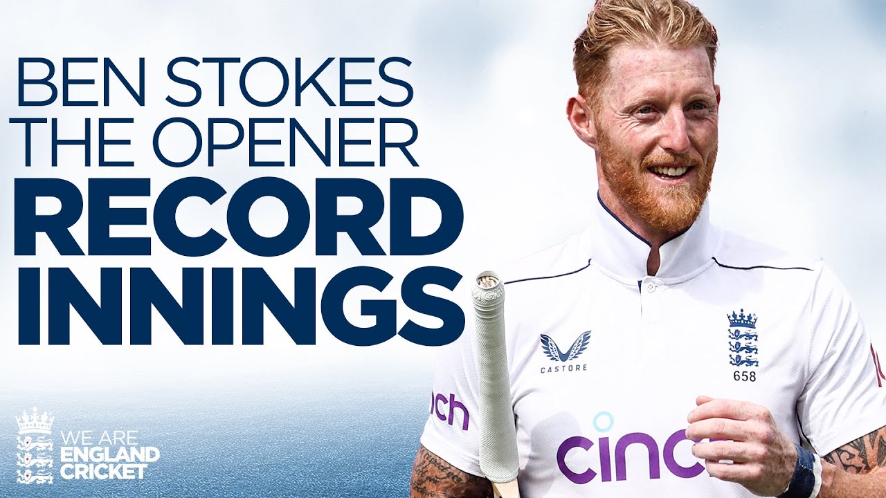 💨 FASTEST Test Half-Century For England | Ben Stokes Smashes 57* off 28 Opening The Batting