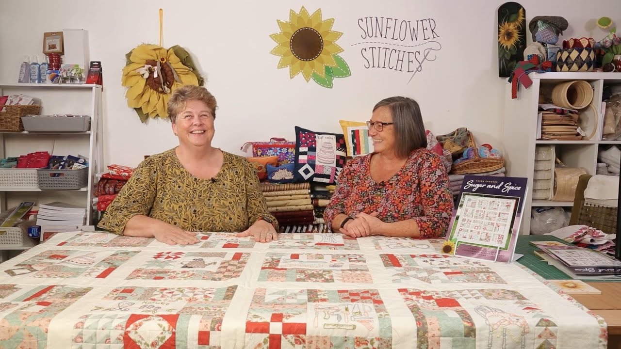 Meet Karen Crookes of Sunflower Stitches