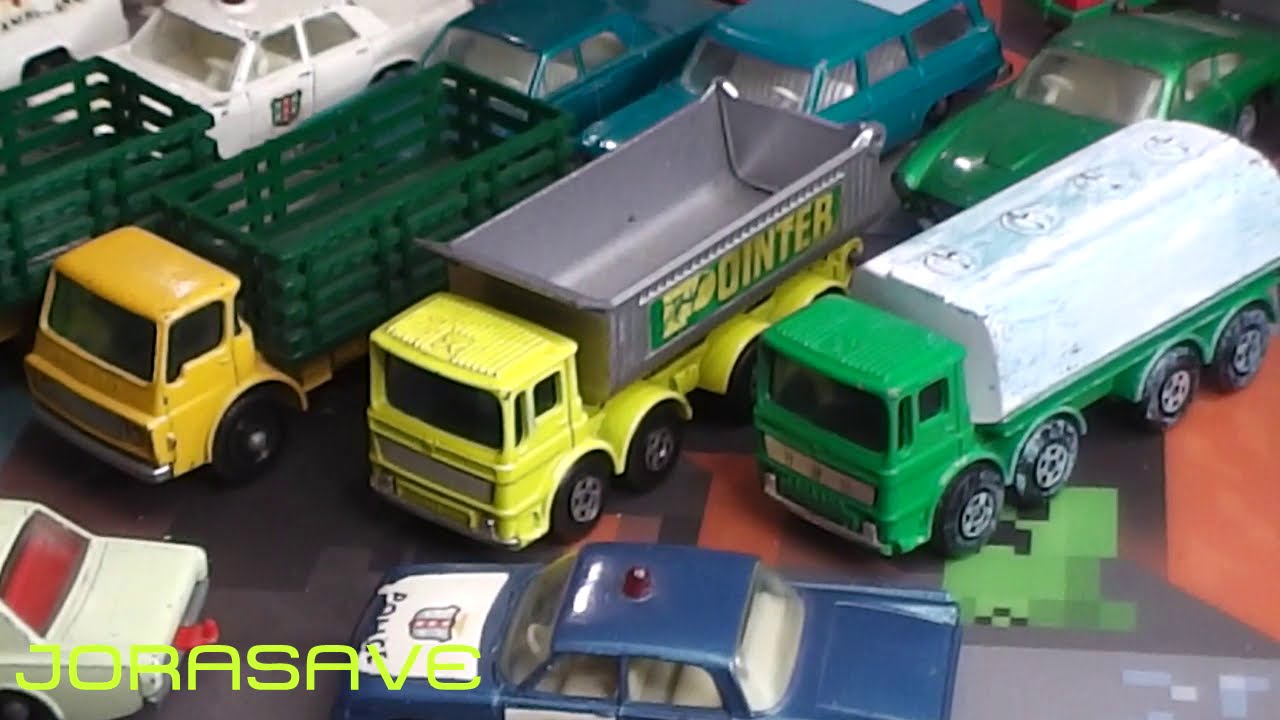 Vintage Matchbox Lesney car collection Coleccion antigua de Lesney Matchbox