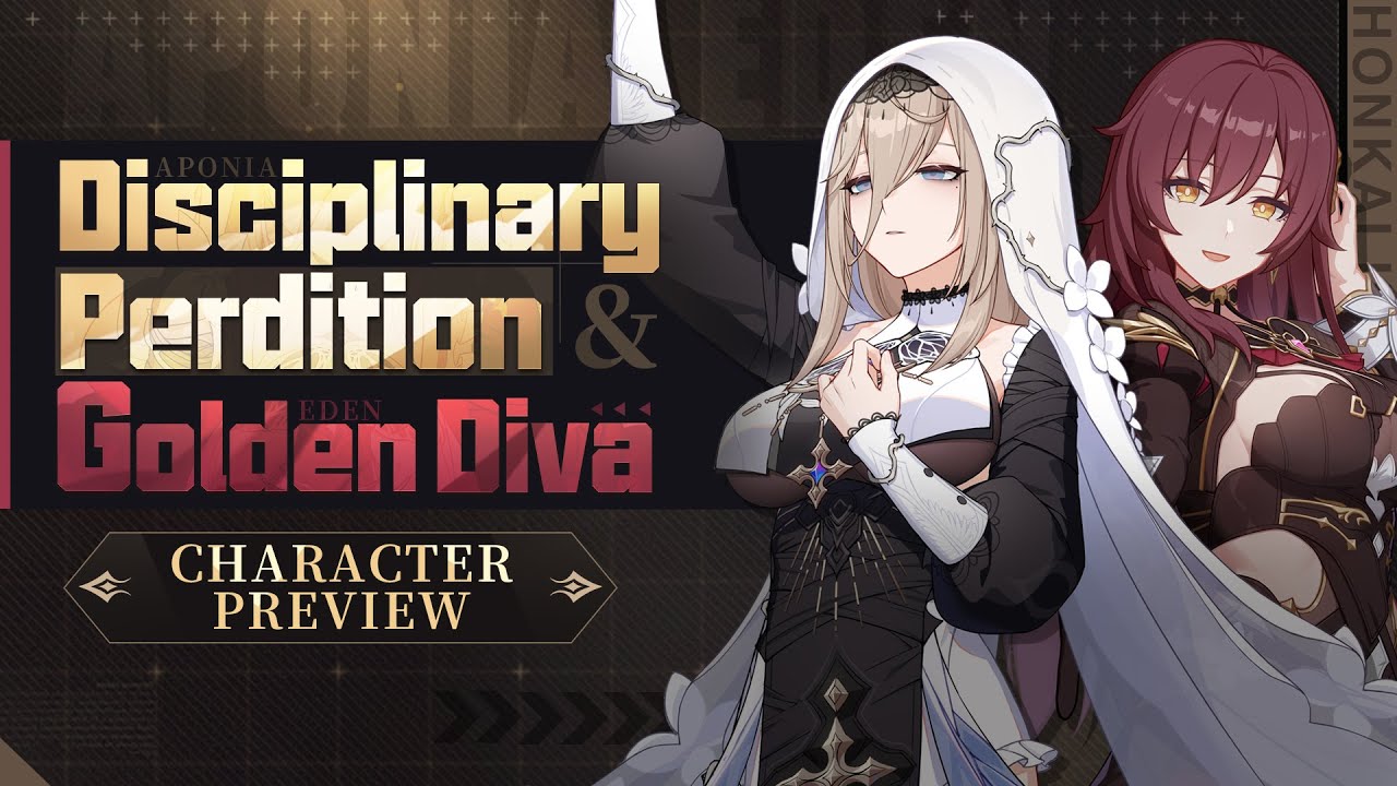 Preview of New Battlsuits Disciplinary Perdition & Golden Diva - Honkai Impact 3rd
