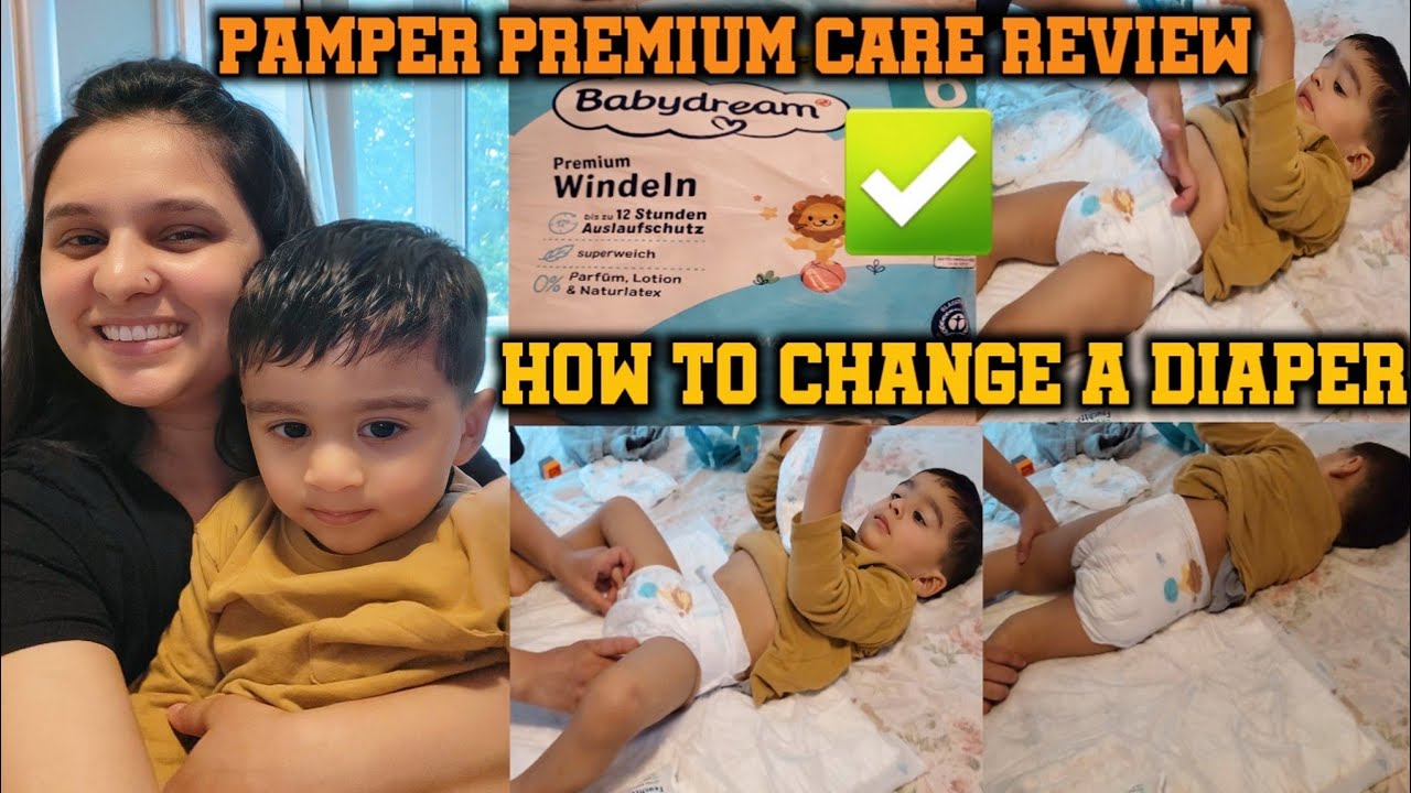 Diapers Wear Tips For New Moms / Pamper Premium Care Review / Indian Mom Daily Routine