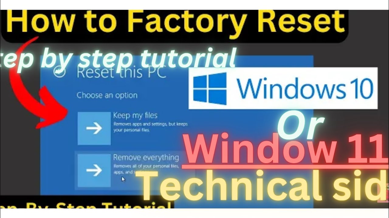 How to reset your pc or laptop without enter your password 💀💀 #pc#laptop #technology#technicalsid