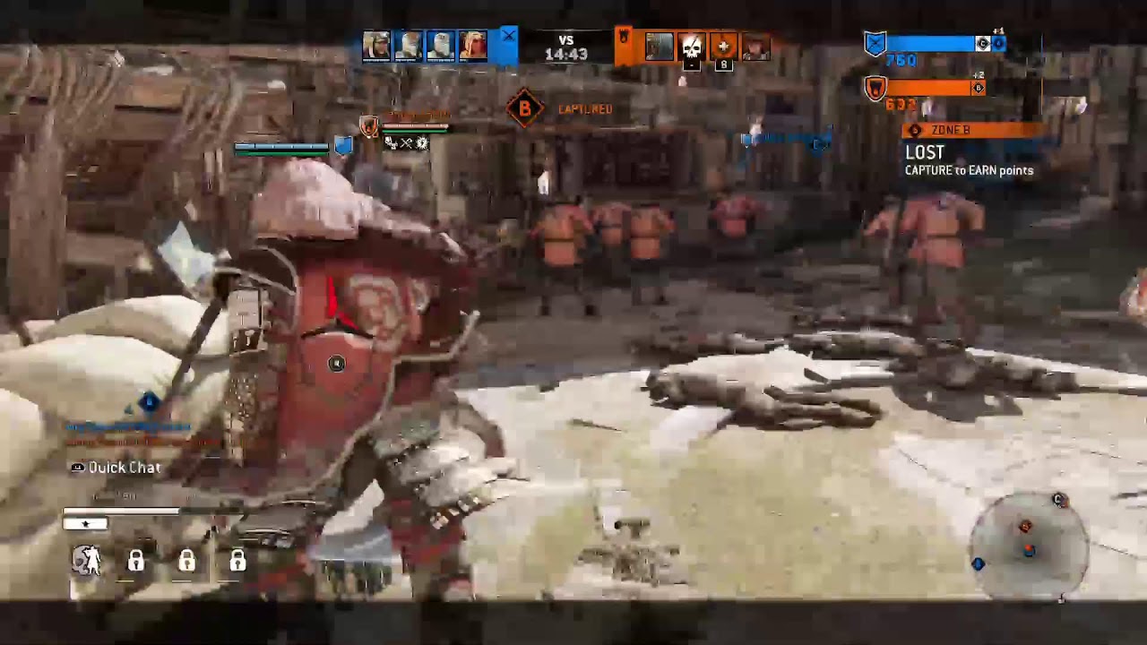 For honor chilling trying to rep 80