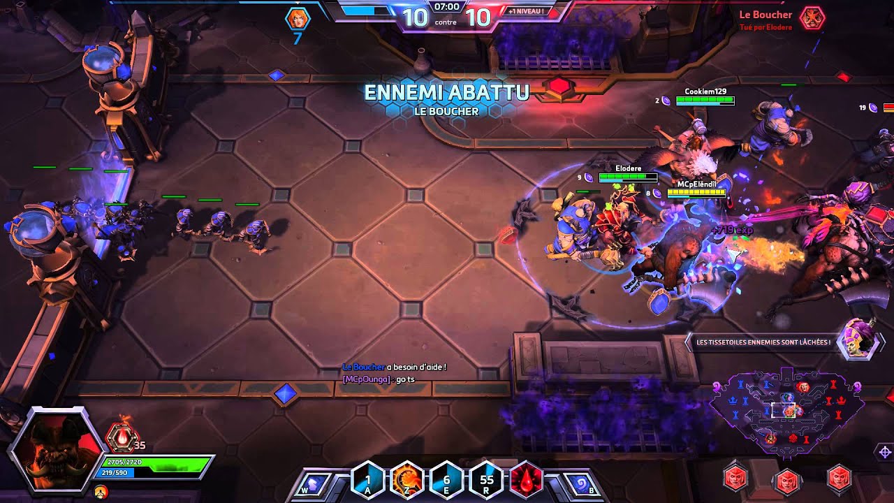 [Heroes of the Storm] Gameplay : Le boucher FR