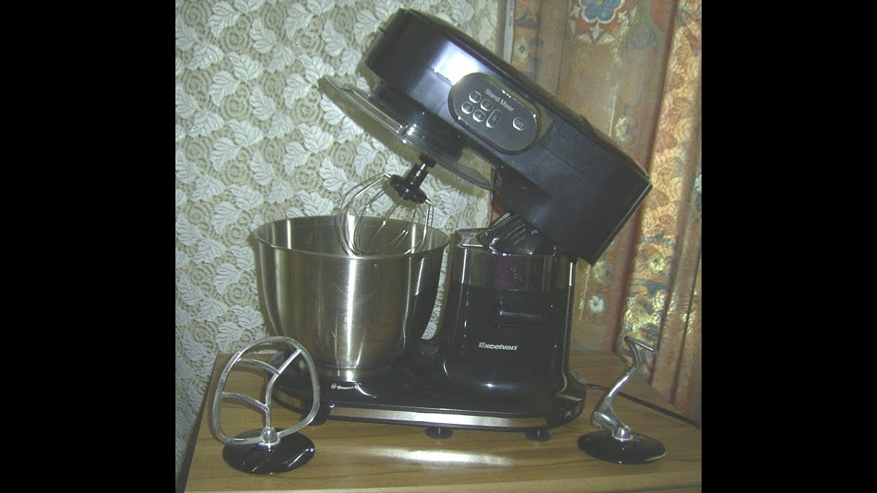 Funktionspr&uuml;fung  K&uuml;chenmaschine Excelvan ,Funktional testing Food processor Excelvan