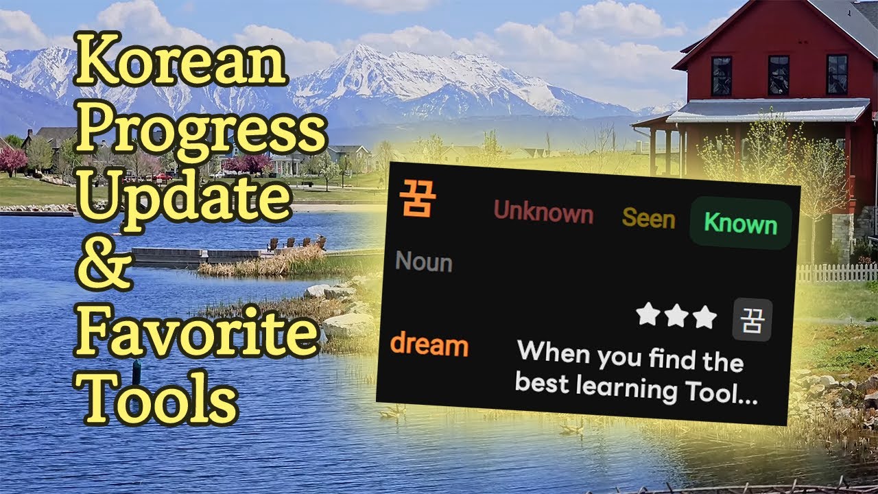The Best Korean Learning Tool - Language Progress Update 2024