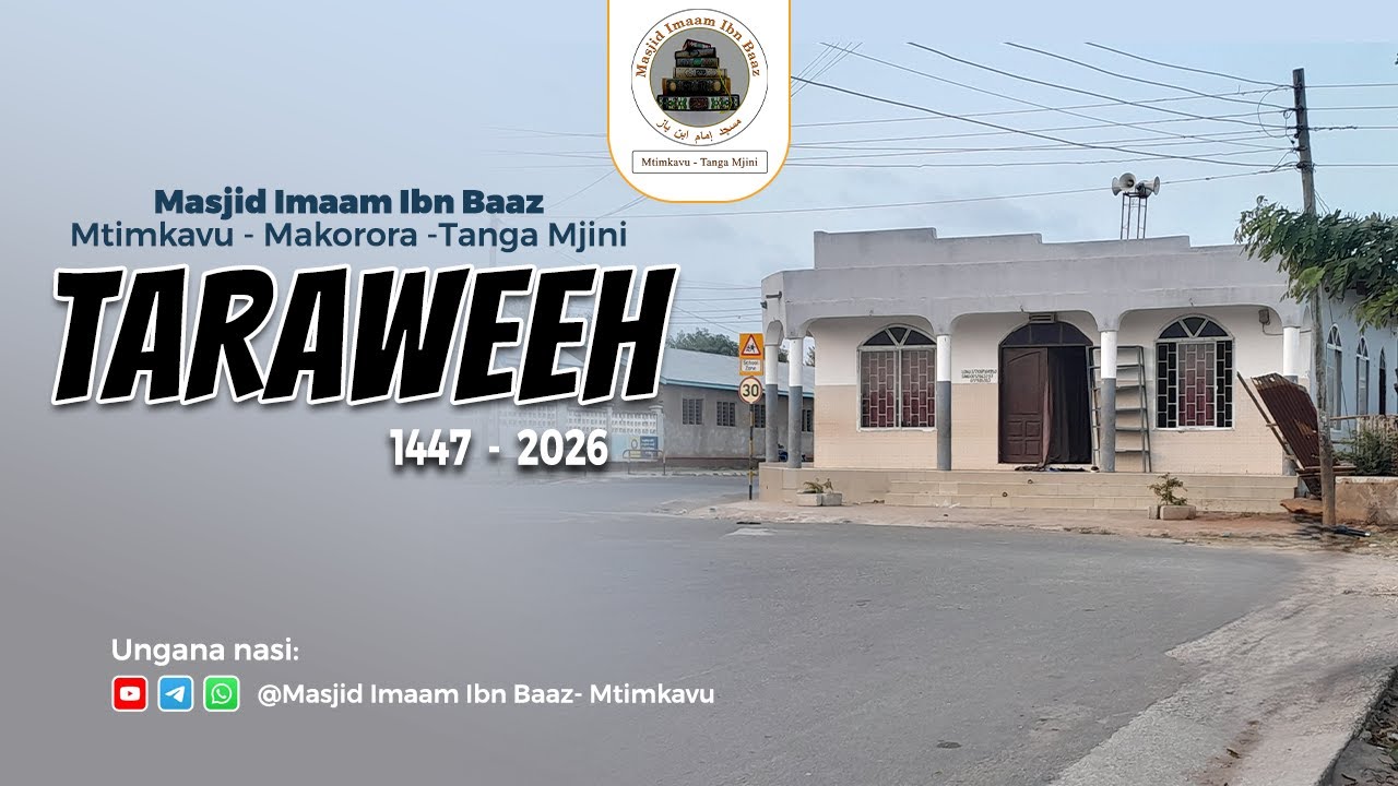 🔴LIVE TARAWEEH 20 RAMADHAN 1447H | 2026M