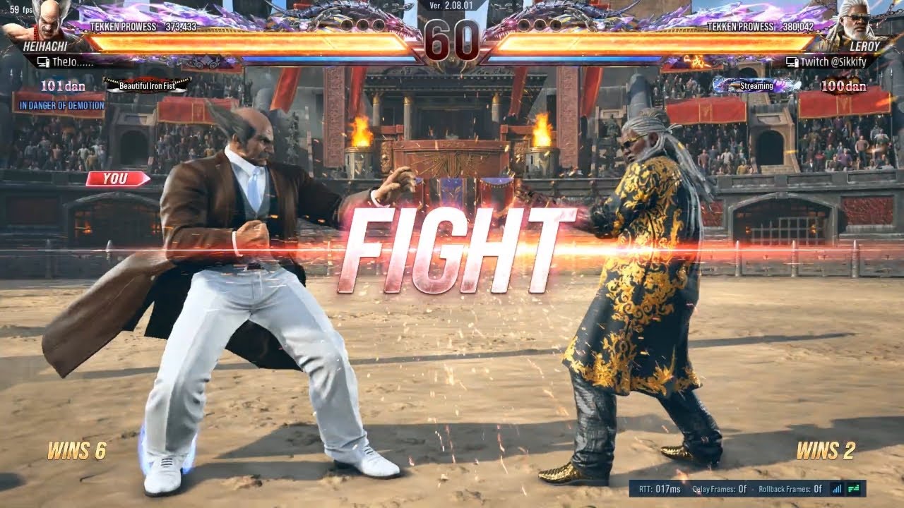 Tekken 8 | Mishima Heihachi Fights The Sikky LEORY in Rank..!!