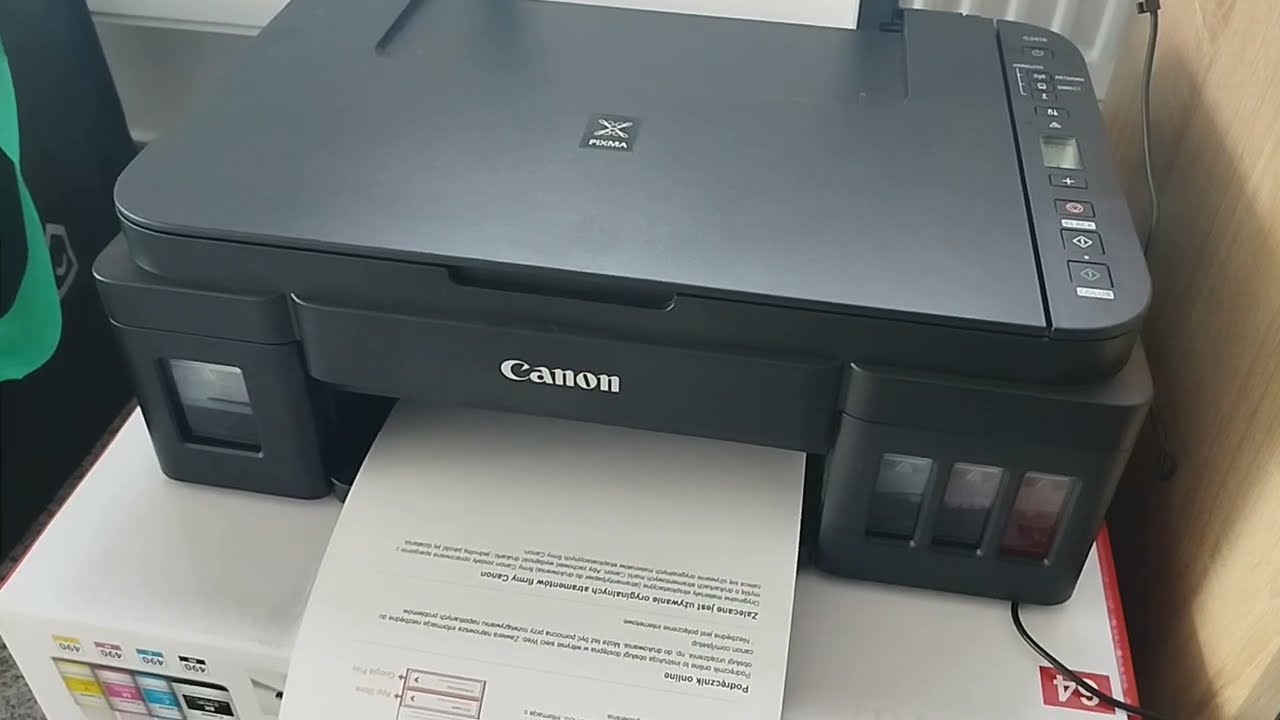 CANON PIXMA G3416 Konfiguracja i instalacja w sieci WIFI | Canon Pixma jak skonfigurować| WIFI SETUP