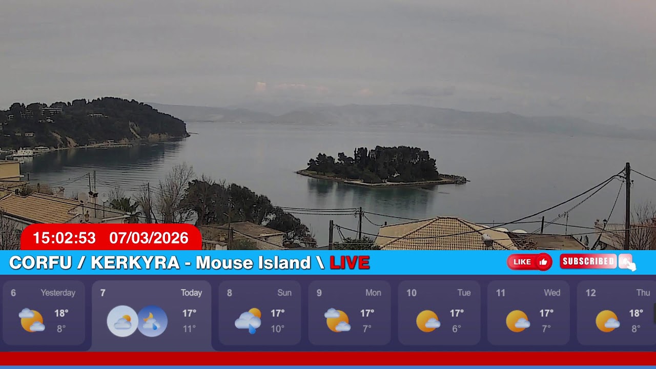 Corfu / Kerkyra, Greece LIVE