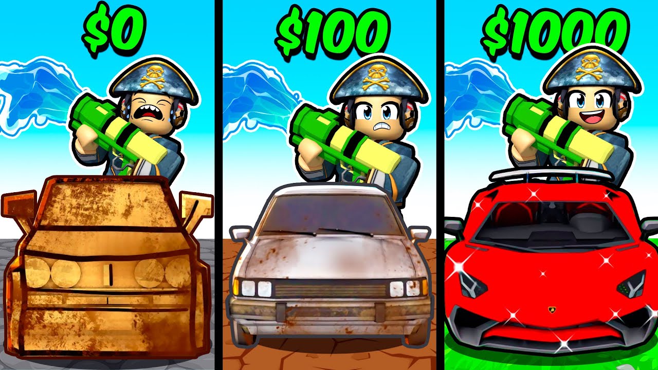 LAVO LE SUPERCAR PER GUADAGNARE ROBUX! - ROBLOX
