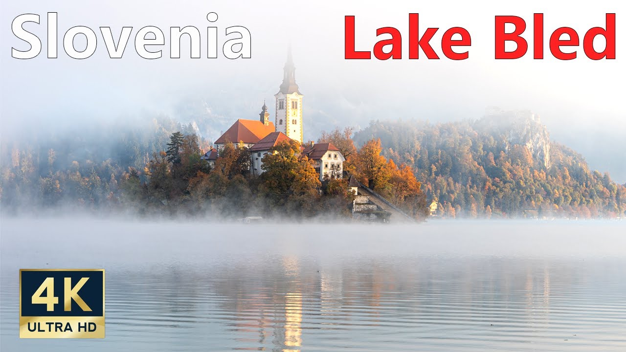 Lake Bled Slovenia 🇸🇮 4K Misty Morning Walking Tour