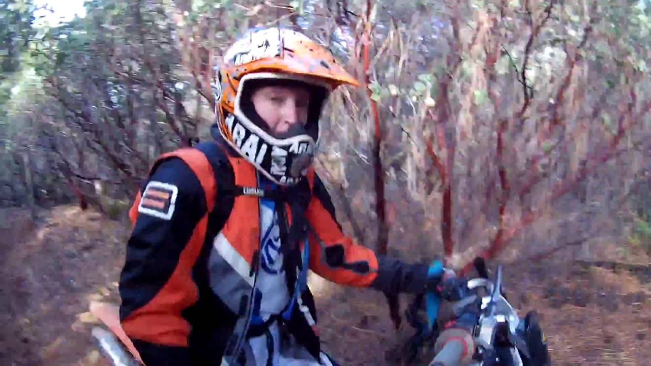 More Technical Dirt Bike ride at Georgetown, CA
