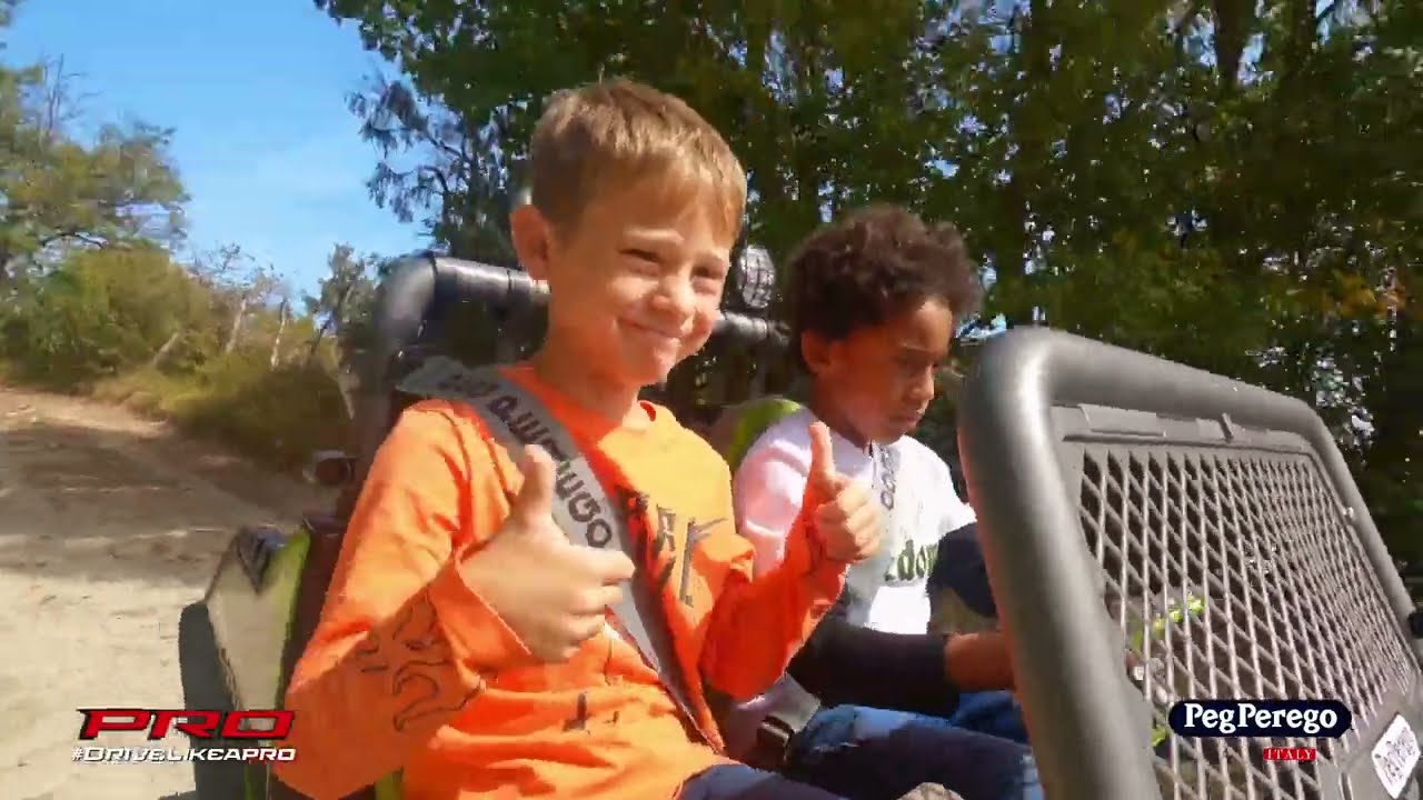 Test Polaris RZR PRO Green Shadow Peg Perego - #DriveLikeAPro