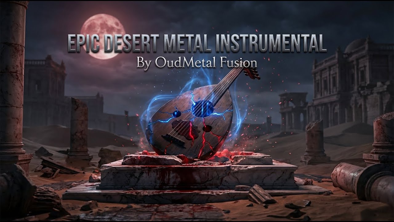Epic Desert Metal Instrumental | Oud Meets Heavy Riffs