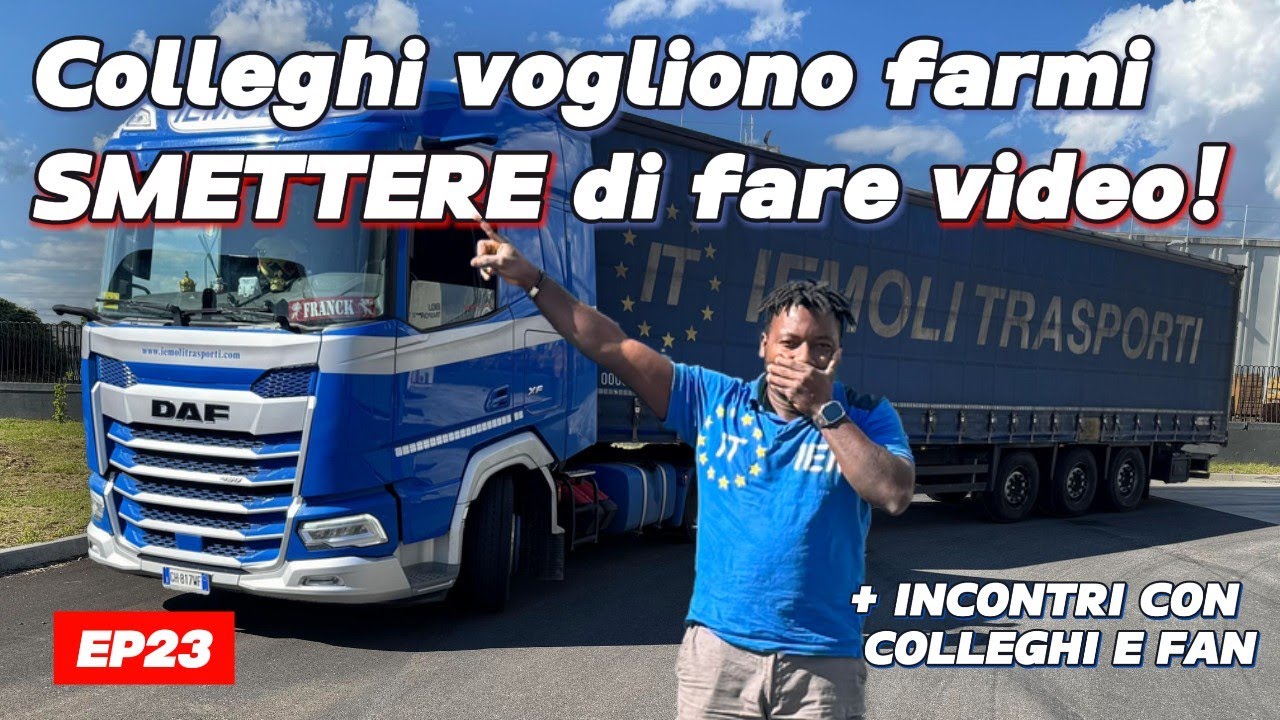 EP23 -Alcuni Colleghi vogliono farmi SMETTERE di fare VIDEO😱 In Germania incontri con Colleghi e Fan