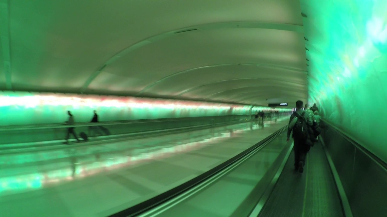 The Detroit Metropolitan Airport Lower Concourse