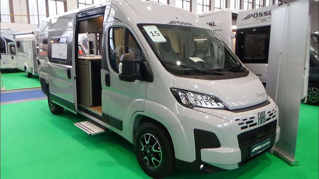 Fiat P&ouml;ssl 2Win S Plus 2026 года &mdash; Экстерьер и интерьер &mdash; Автодом Берлин 2025