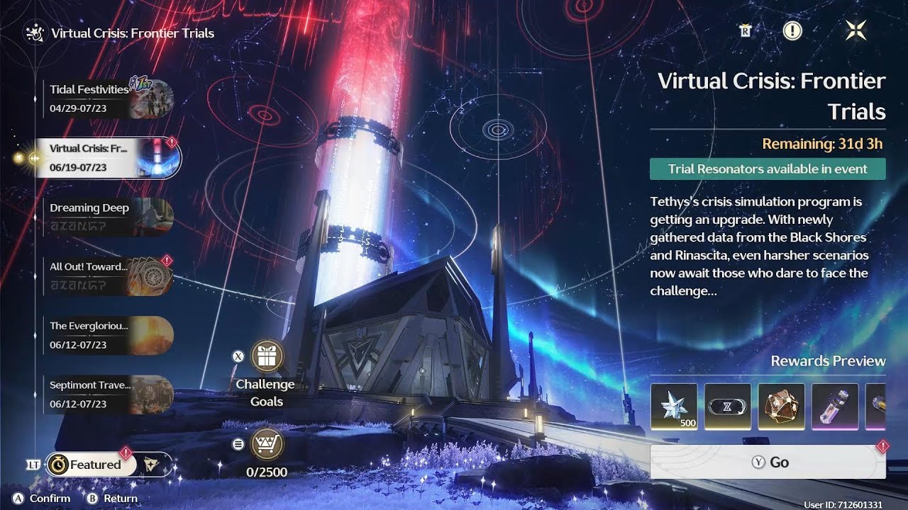 🔥 Wuthering Waves Virtual Crisis: Frontier Trails Event Gameplay | PC Ultra Graphics Walkthrough