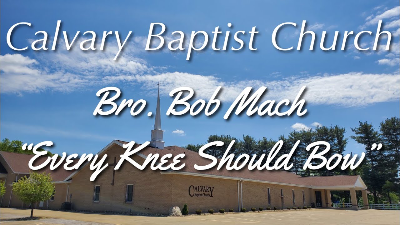 Every Knee Should Bow