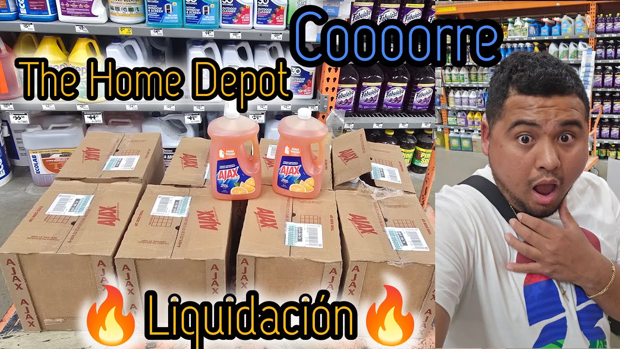 🔥Mega Liquidación🔥 Ahora siii cooooorre a The Home Depot😱😎🏃🏻🏃🏻