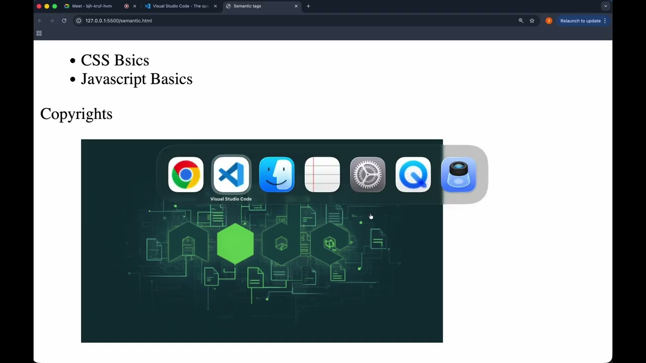 HTML Semantic Tags Tutorial | Semantic vs Non-Semantic HTML |Live Online Class | In Nepali | Day 003