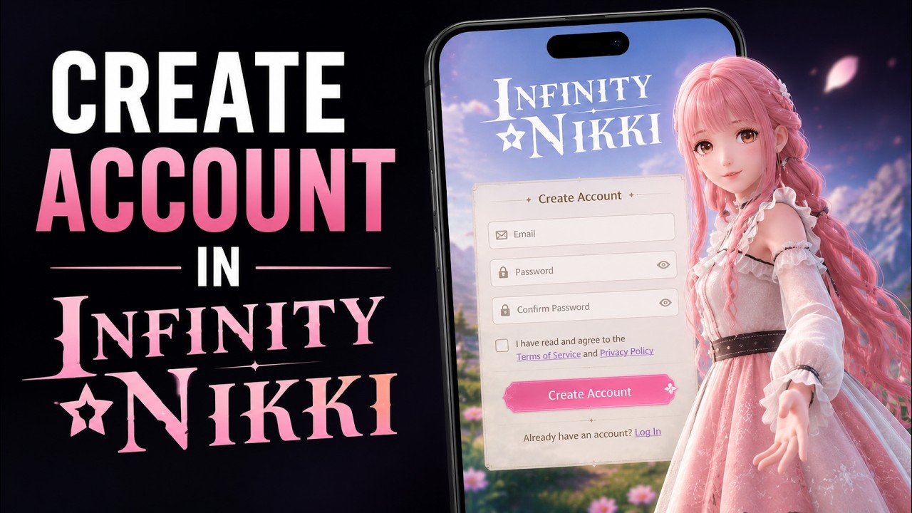 HOW TO CREATE ACCOUNT IN INFINITY NIKKI | Infinity Nikki Account Sign Up Guide