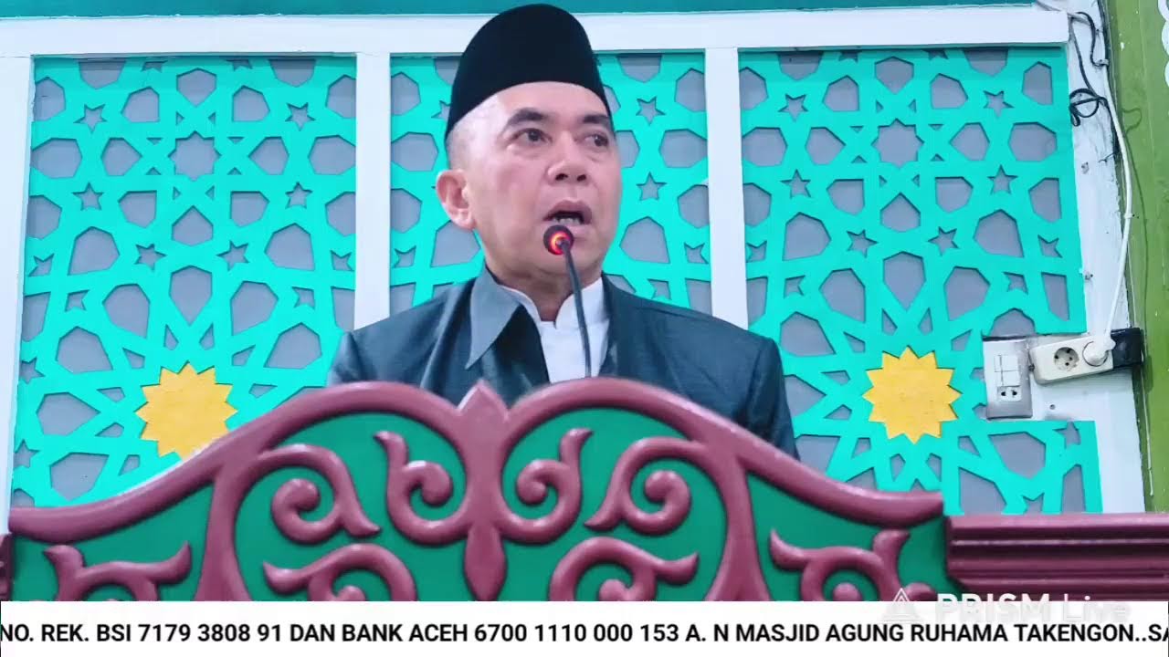 Siaran langsung Masjid Agung Ruhama Takengon