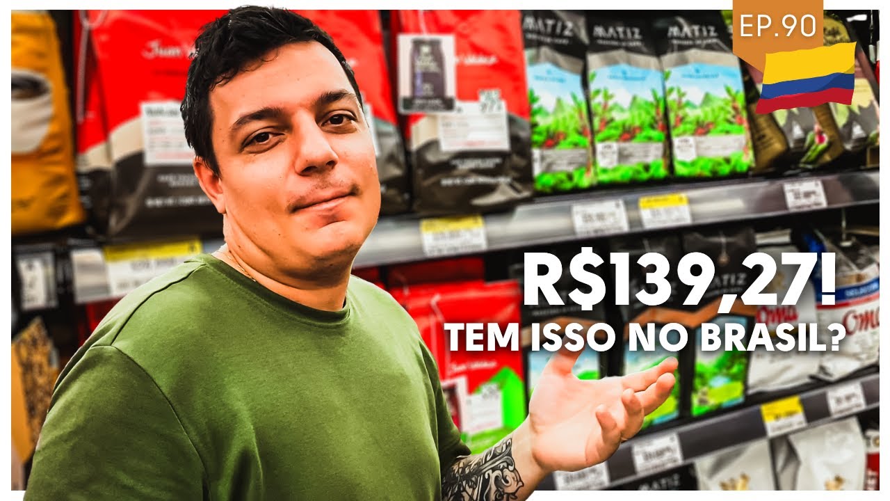 Como é o supermercado na Colombia?