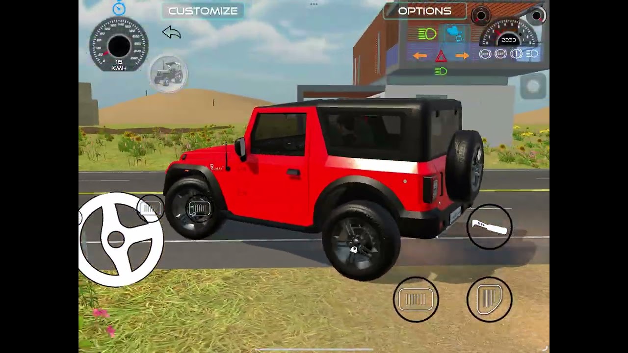 Playing INDIAN vehicle simulator 3-D Indian tractors and cars