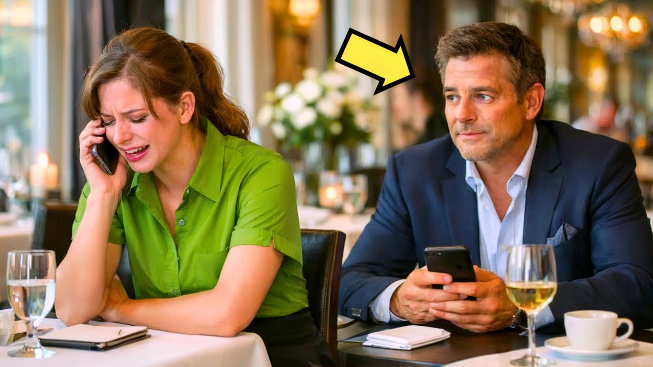 UN MILLIONNAIRE ENTEND LA SERVEUSE DIRE J'AI BESOIN D'UN FIANCÉ POUR DEMAIN… ET CE QU'IL FAIT…