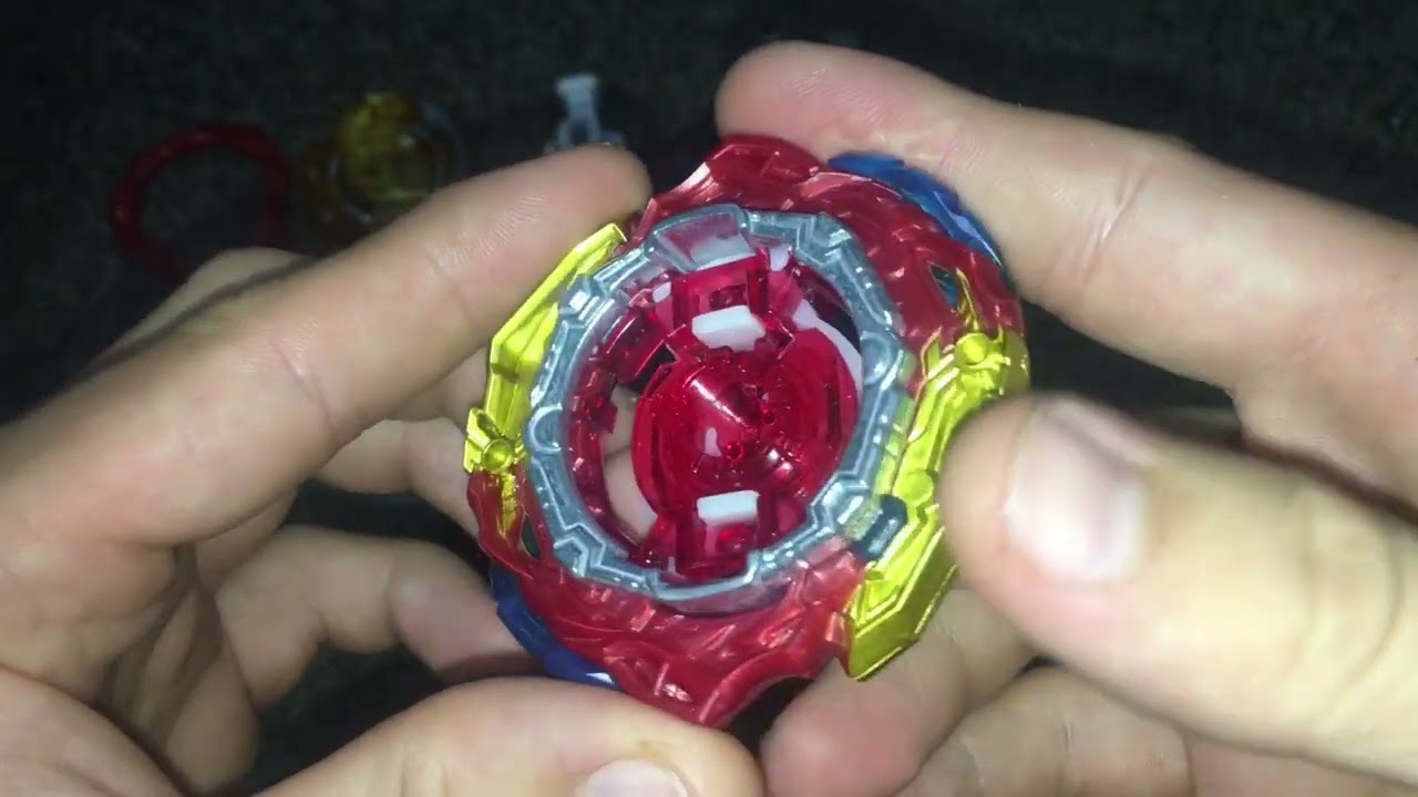 Takara Tomy Beyblade Burst B-201 Zest Achilles Customize Set unboxing and test