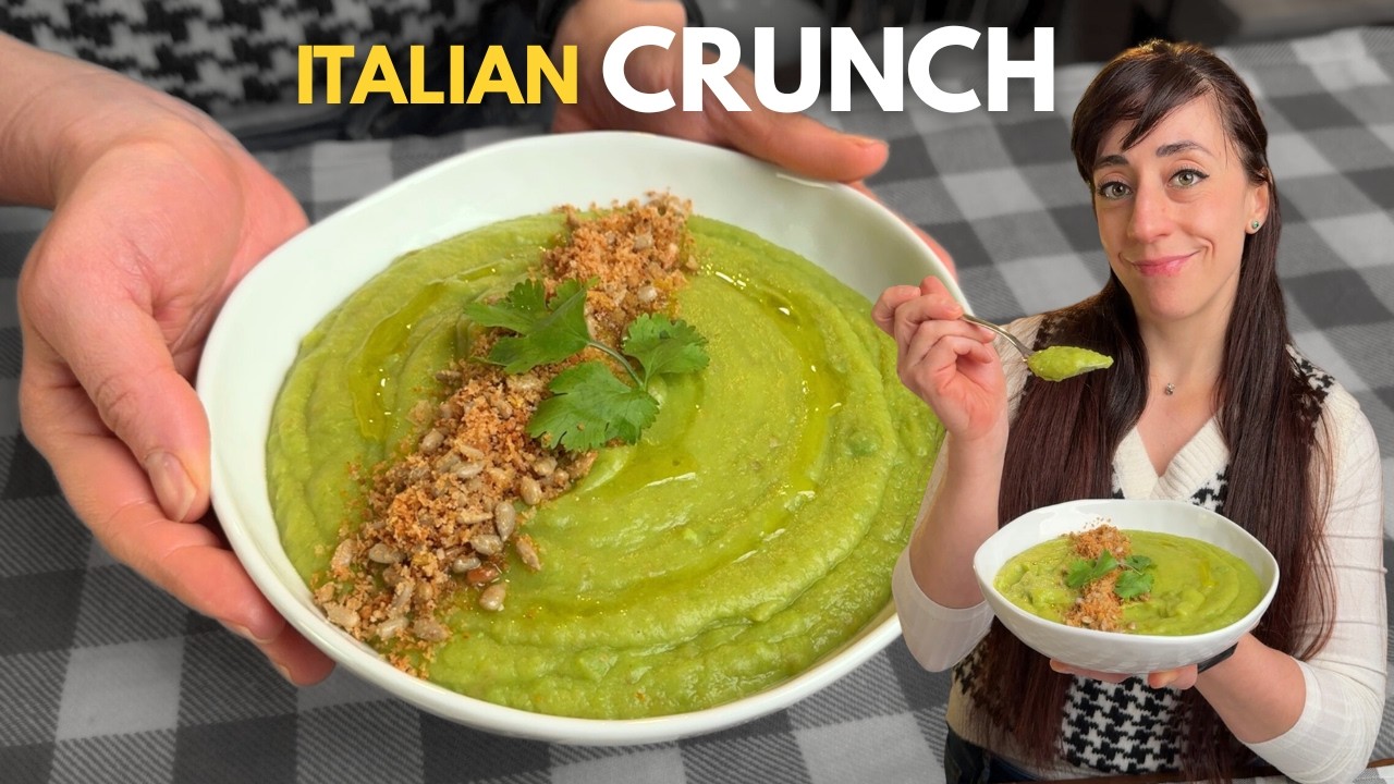 The Creamiest Vegan  Pea Soup – My Italian Way