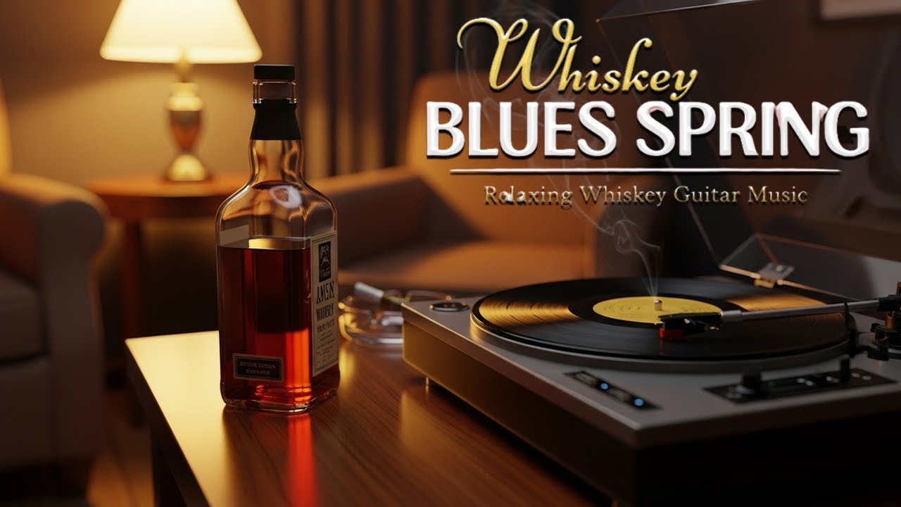 Whiskey Blues Spring Collection | Elegant Vintage Blues Tunes, Smooth Guitar Blues