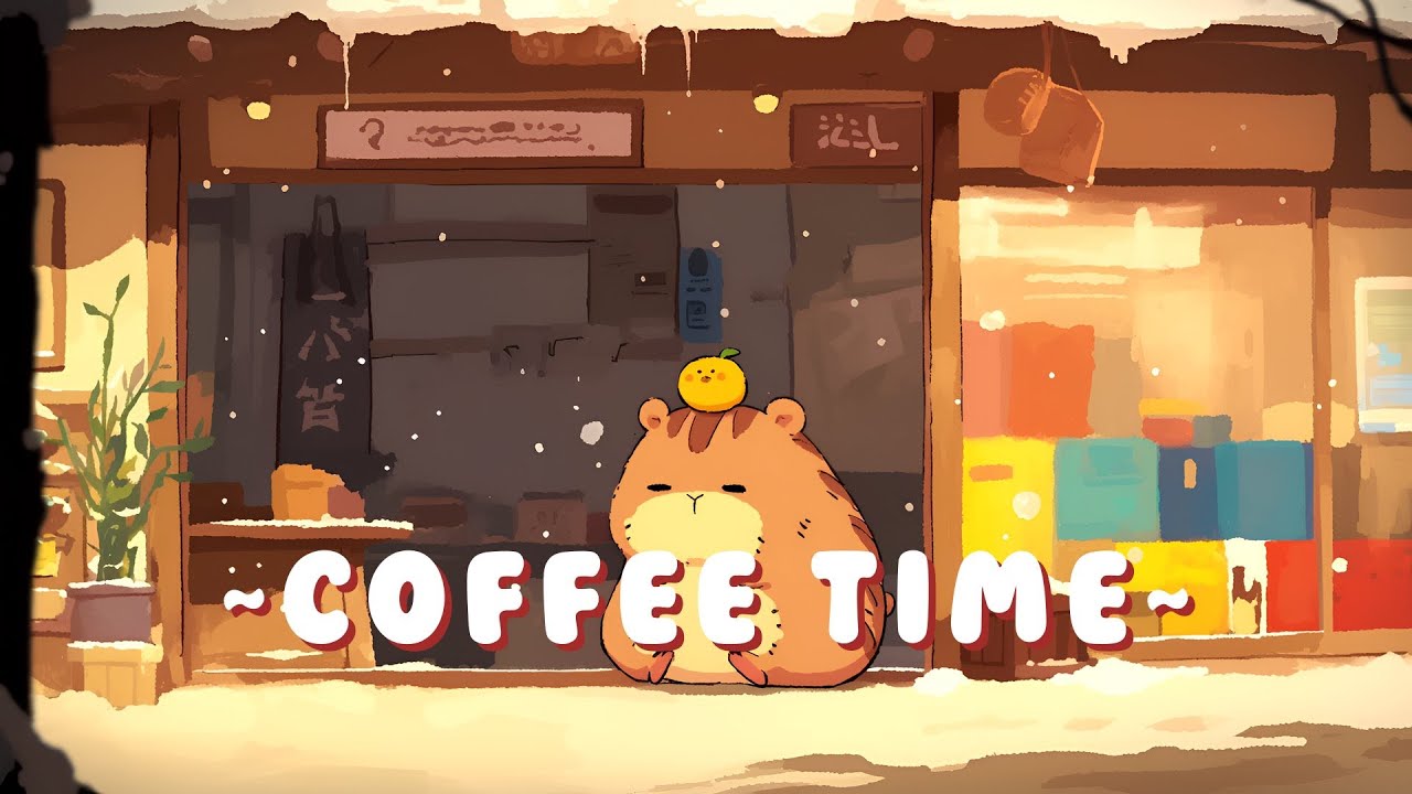 Capybara Beat Station - Cozy Beats for Relaxation ~ Cozy Times ~ 🦫 🌿 ☕