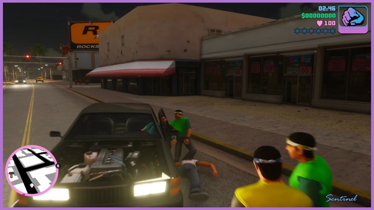 You are a Disgrace : GTA Vice City Definitive Edition Gang Attack