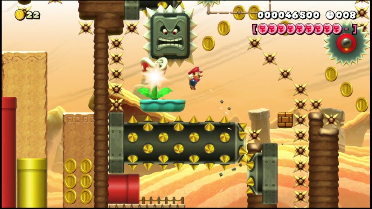 【SMM2】Desert Traveler byこ～～ちゃん