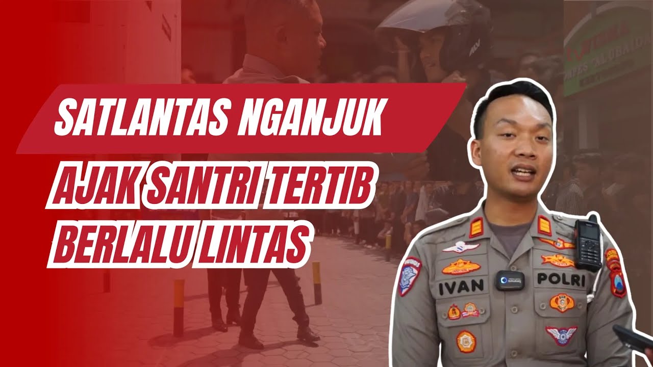 LDII TV: Kasatlantas Polres Nganjuk Bekali Santri Ponpes Al Ubaidah Tertib Berlalu Lintas
