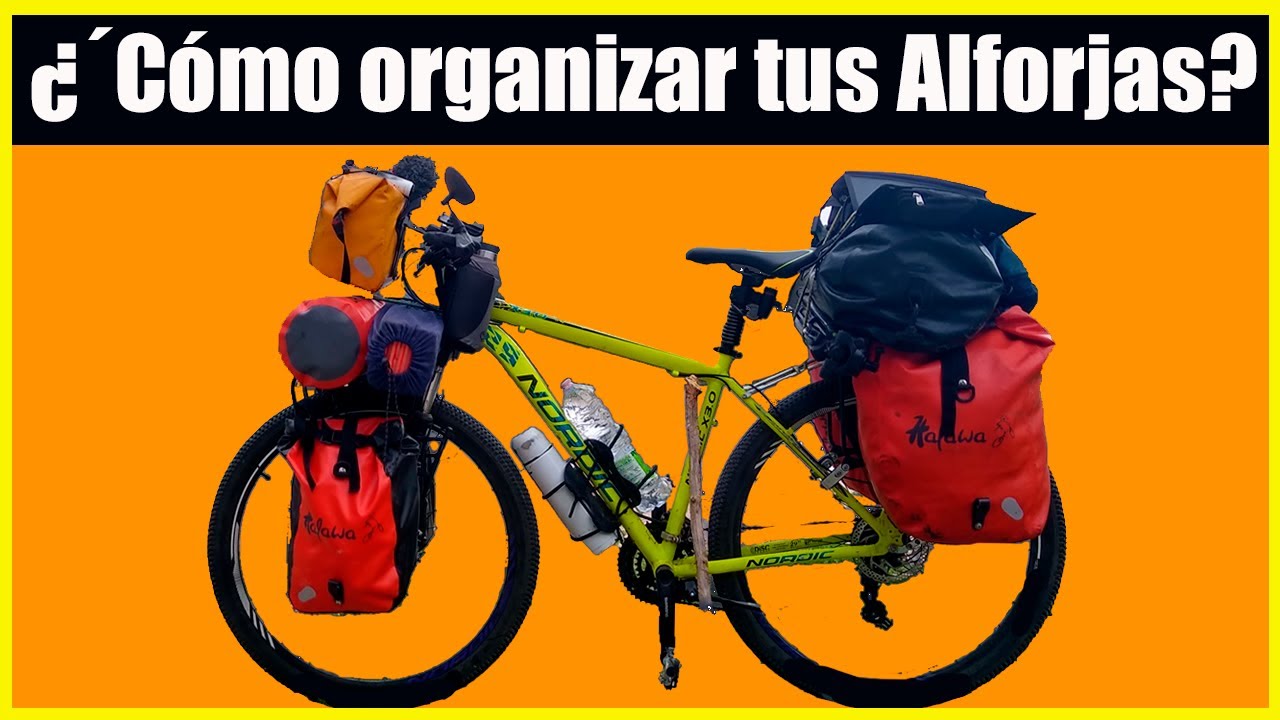 💥 ALFORJAS de VIAJE // &iquest;C&oacute;mo organizar el equipaje? // CICLOTURISMO